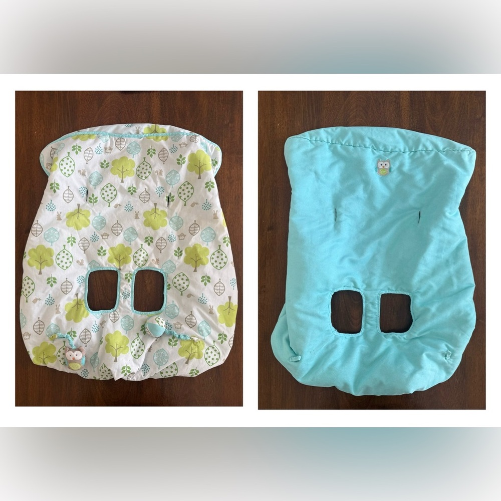 Carters reversible shopping cart cover